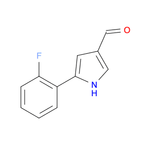 5-(2-Fluorophenyl)-1H-pyrrole-3-carbaldehyde