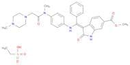 (3Z)-2,3-Dihydro-3-[[[4-[methyl[2-(4-methyl-1-piperazinyl)acetyl]amino]phenyl]amino]phenylmethylen…