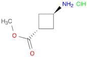 methyl trans-3-aminocyclobutanecarboxylate hydrochloride