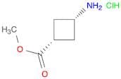 cis-Methyl 3-aminocyclobutanecarboxylate hydrochloride