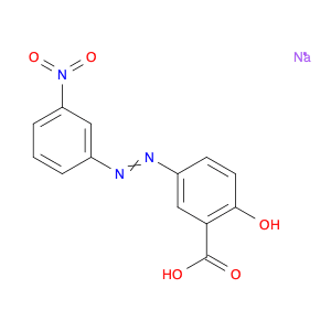 Sodium 2-hydroxy-5-((3-nitrophenyl)diazenyl)benzoate