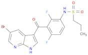 N-(3-(5-BROMO-1H-PYRROLO[2,3-B]PYRIDINE-3-CARBONYL)-2,4-DIFLUOROPHENYL)PROPANE-1-SULFONAMIDE