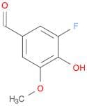3-fluoro-4-hydroxy-5-methoxybenzaldehyde