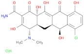 7-Chloro-4-(dimethylamino)-1,4,4a,5,5a,6,11,12a-octahydro-3,6,10,12,12a-pentahydroxy-1,11-dioxo-2-…