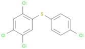 1,2,4-trichloro-5-(4-chlorophenyl)sulfanylbenzene
