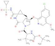 (1R,2S)-N-[(1,1-Dimethylethoxy)carbonyl]-3-methyl-L-valyl-(4R)-4-[(7-chloro-4-methoxy-1-isoquinoli…