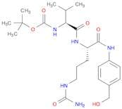N-[(1,1-Dimethylethoxy)carbonyl]-L-valyl-N5-(aminocarbonyl)-N-[4-(hydroxymethyl)phenyl]-L-ornithin…