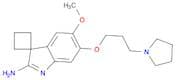 5'-Methoxy-6'-[3-(1-pyrrolidinyl)propoxy]spiro[cyclobutane-1,3'-[3H]indol]-2'-amine