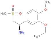(R)-1-(3-Ethoxy-4-methoxyphenyl)-2-(methylsulfonyl)ethylamine