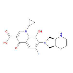 1-Cyclopropyl-6-fluoro-1,4-dihydro-8-hydroxy-7-[(4aS,7aS)-octahydro-6H-pyrrolo[3,4-b]pyridin-6-yl]…