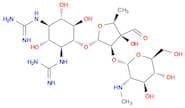 N-[(1S,2S,3R,4S,5S,6R)-3-carbamimidamido-4-{[(2R,3R,4R,5S)-3-{[(2S,3S,4S,5R,6S)-4,5-dihydroxy-6-(h…