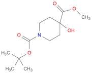 1-tert-Butyl 4-methyl 4-hydroxypiperidine-1,4-dicarboxylate
