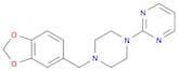 2-[4-(2H-1,3-benzodioxol-5-ylmethyl)piperazin-1-yl]pyrimidine