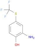 2-Amino-4-[(trifluoromethyl)sulfanyl]phenol