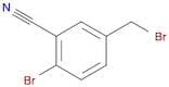 2-bromo-5-(bromomethyl)benzonitrile