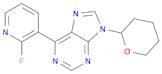 6-(2-Fluoropyridin-3-yl)-9-(Tetrahydro-2H-Pyran-2-yl)-9H-Purine
