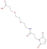 3-[2-[2-[[3-(2,5-Dihydro-2,5-dioxo-1H-pyrrol-1-yl)-1-oxopropyl]amino]ethoxy]ethoxy]propanoic acid
