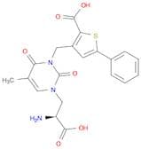 (αS)-α-Amino-3-[(2-carboxy-5-phenyl-3-thienyl)methyl]-3,4-dihydro-5-methyl-2,4-dioxo-1(2H)-pyrimid…