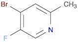 4-Bromo-5-fluoro-2-methylpyridine
