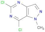 5,7-dichloro-1-methyl-1H-pyrazolo[4,3-d]pyrimidine