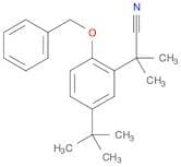 2-(2-(Benzyloxy)-5-(tert-butyl)phenyl)-2-methylpropanenitrile