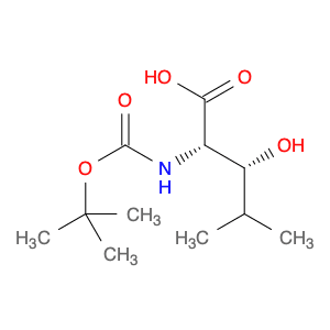(2S,3R)-2-((tert-Butoxycarbonyl)amino)-3-hydroxy-4-methylpentanoic acid