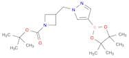 tert-Butyl 3-((4-(4,4,5,5-tetramethyl-1,3,2-dioxaborolan-2-yl)-1H-pyrazol-1-yl)methyl)azetidine-1-…