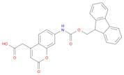 2-(7-((((9H-Fluoren-9-yl)methoxy)carbonyl)amino)-2-oxo-2H-chromen-4-yl)acetic acid