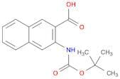3-((tert-Butoxycarbonyl)aMino)-2-naphthoic acid