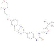 N-(5-tert-Butylisoxazol-3-yl)-N'-[4-[7-[2-(morpholin-4-yl)ethoxy]imidazo[2,1-b][1,3]benzothiazol-2…