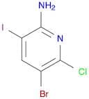 5-Bromo-6-chloro-3-iodopyridin-2-amine