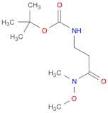 tert-Butyl N-(2-[methoxy(methyl)carbamoyl]ethyl)carbamate