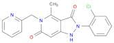 2-(2-Chlorophenyl)-4-methyl-5-(pyridin-2-ylmethyl)-1H-pyrazolo[4,3-c]pyridine-3,6(2H,5H)-dione