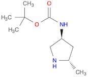 tert-Butyl ((3S,5S)-5-methylpyrrolidin-3-yl)carbamate