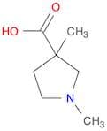 1,3-dimethylpyrrolidine-3-carboxylic acid