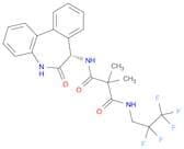 N1-[(7S)-6,7-Dihydro-6-oxo-5H-dibenz[b,d]azepin-7-yl]-2,2-dimethyl-N3-(2,2,3,3,3-pentafluoropropyl…