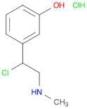 Phenol,3-[1-chloro-2-(methylamino)ethyl]-,hydrochloride (1:1)