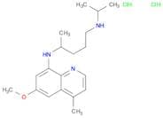 1,4-Pentanediamine,N4-(6-methoxy-4-methyl-8-quinolinyl)-N1-(1-methylethyl)-,dihydrochloride