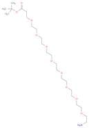 1-AMINO-3,6,9,12,15,18,21,24-OCTAOXAHEPTACOSAN-27-OIC ACID T-BUTYL ESTER