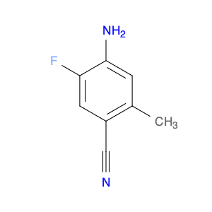 Benzonitrile, 4-amino-5-fluoro-2-methyl-