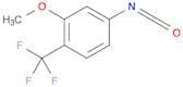 4-isocyanato-2-methoxy-1-(trifluoromethyl)benzene