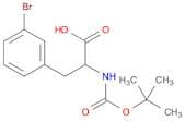 3-(3-Bromophenyl)-2-[(tert-butoxycarbonyl)amino]propanoic acid