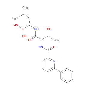 [(1R)-1-[(2S,3R)-3-hydroxy-2-[(6-phenylpyridin-2-yl)formamido]butanamido]-3-methylbutyl]boronic ac…