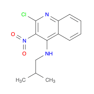 2-Chloro-N-(2-methylpropyl)-3-nitro-4-quinolinamine