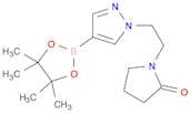 1-(2-[4-(Tetramethyl-1,3,2-dioxaborolan-2-yl)-1h-pyrazol-1-yl]ethyl)pyrrolidin-2-one