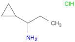 1-Cyclopropylpropan-1-amine hydrochloride