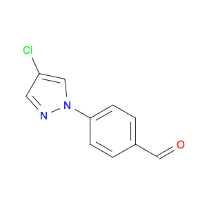 4-(4-Chloro-1H-pyrazol-1-yl)benzaldehyde