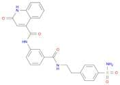 4-Quinolinecarboxamide, N-[3-[[[2-[4-(aminosulfonyl)phenyl]ethyl]amino]carbonyl]phenyl]-1,2-dihydr…