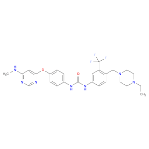 N-[4-[(4-Ethyl-1-piperazinyl)methyl]-3-(trifluoromethyl)phenyl]-N'-[4-[[6-(methylamino)-4-pyrimidi…