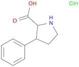 3-Phenylpyrrolidine-2-carboxylic acid hydrochloride
